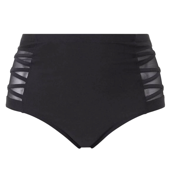 ❤NWT VINTAGE TORRID SWIM BOTTOM BRIEF - SIDE STRAPPY - TUMMY CONTROL - HIGH RISE - Picture 9 of 11